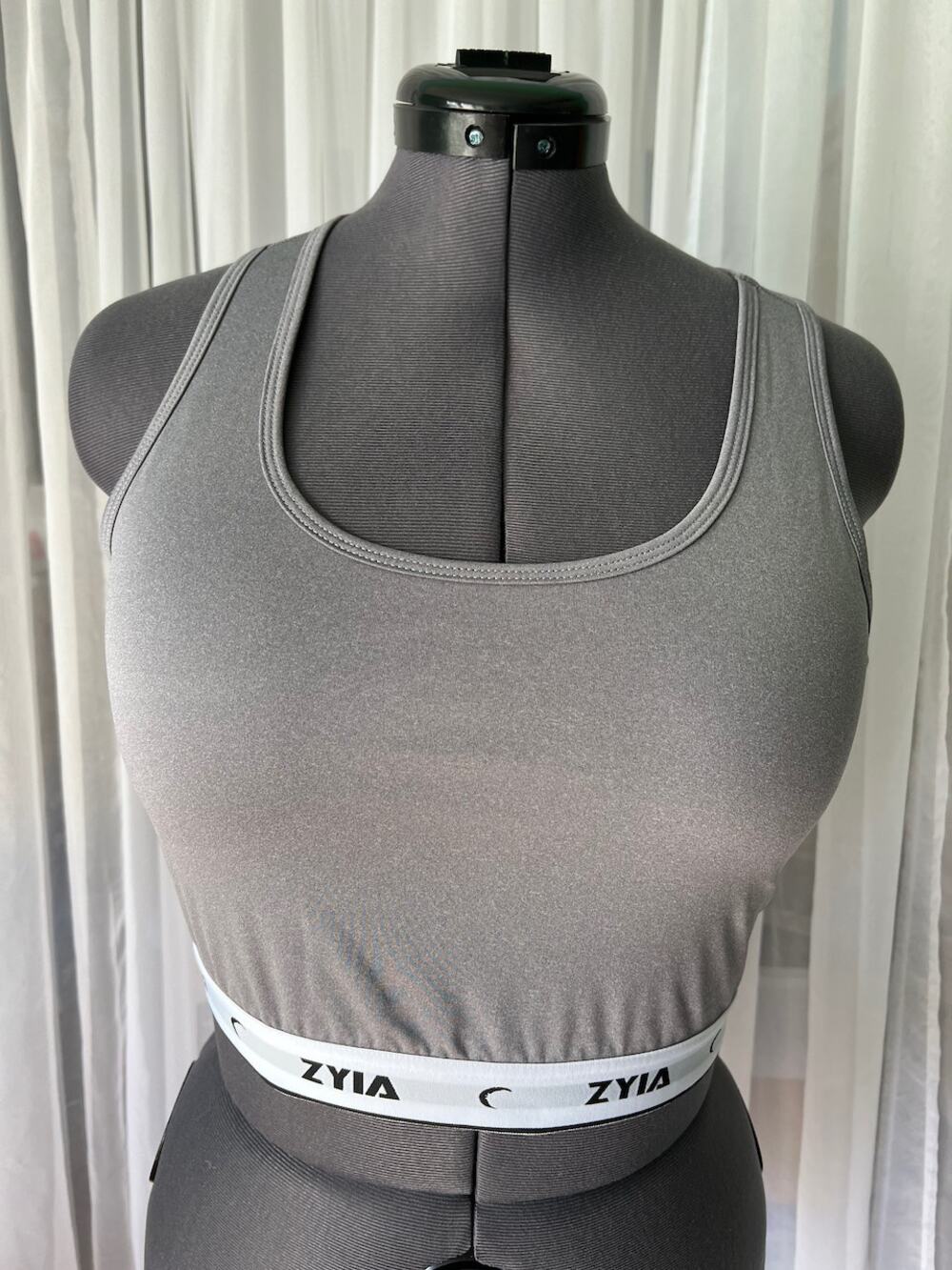 Zyia sport Bra gray Extra Large